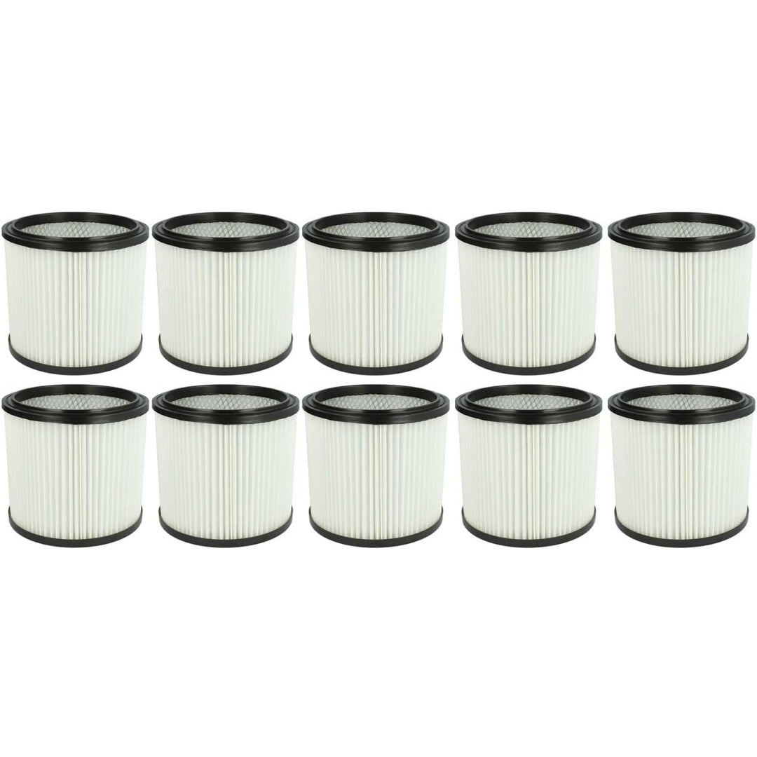 Ce lot de 10 filtres plisses combine le remplacement du filtre et retention de la poussiere