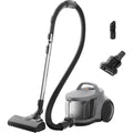 Aspirateur de sol sur roues associant l'entretien des sols et la collecte de la poussiere