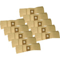 Lot de 50 sacs de collecte associant un remplacement du collecteur au coloris beige