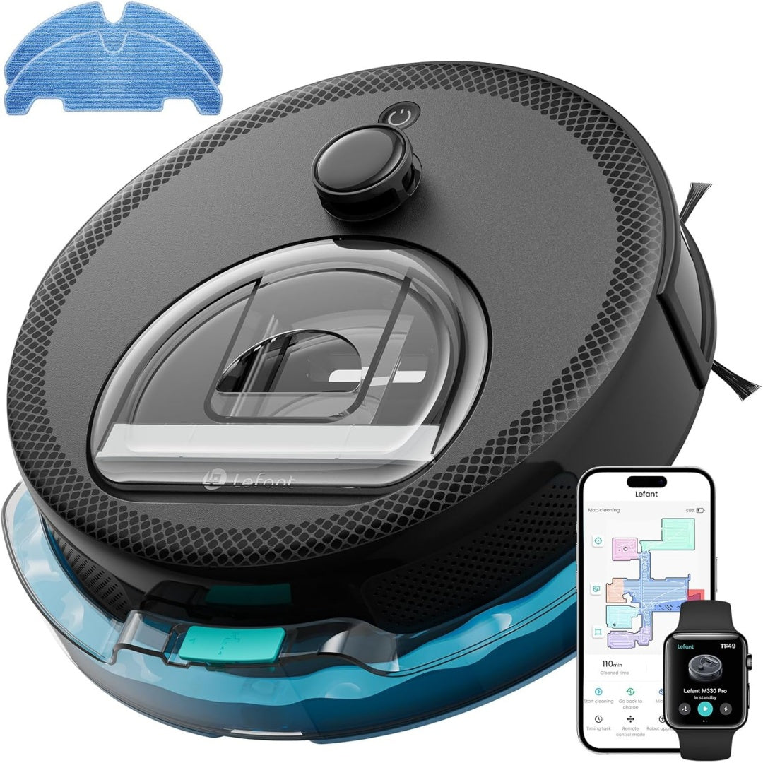 Robot aspirant autonome proposant une aspiration annoncee de 5000 Pa