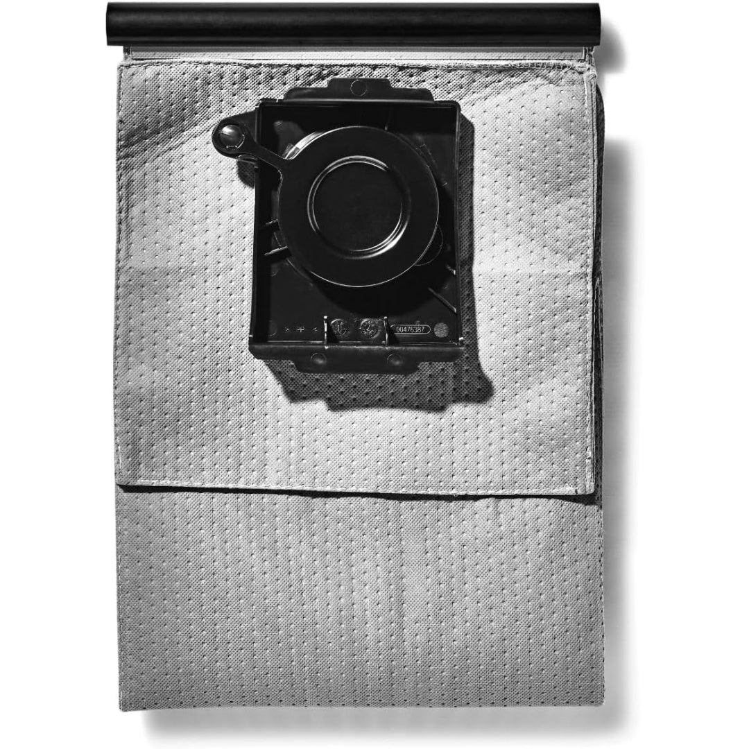 Ce sac filtrant reutilisable combine la collecte des dechets aspires et le remplacement du sac de collecte