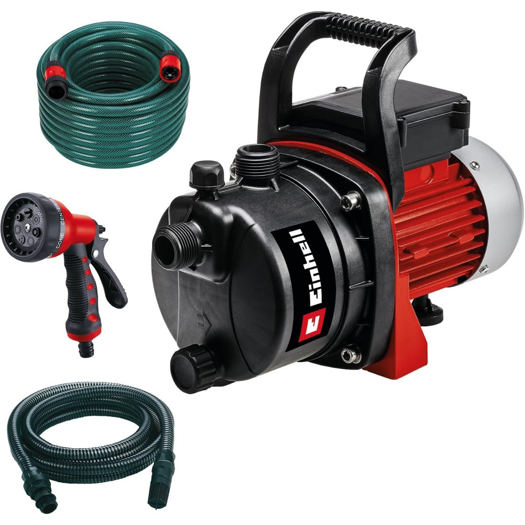 Cette pompe electrique combine une contenance annoncee de 800 l et une pulverisation integree
