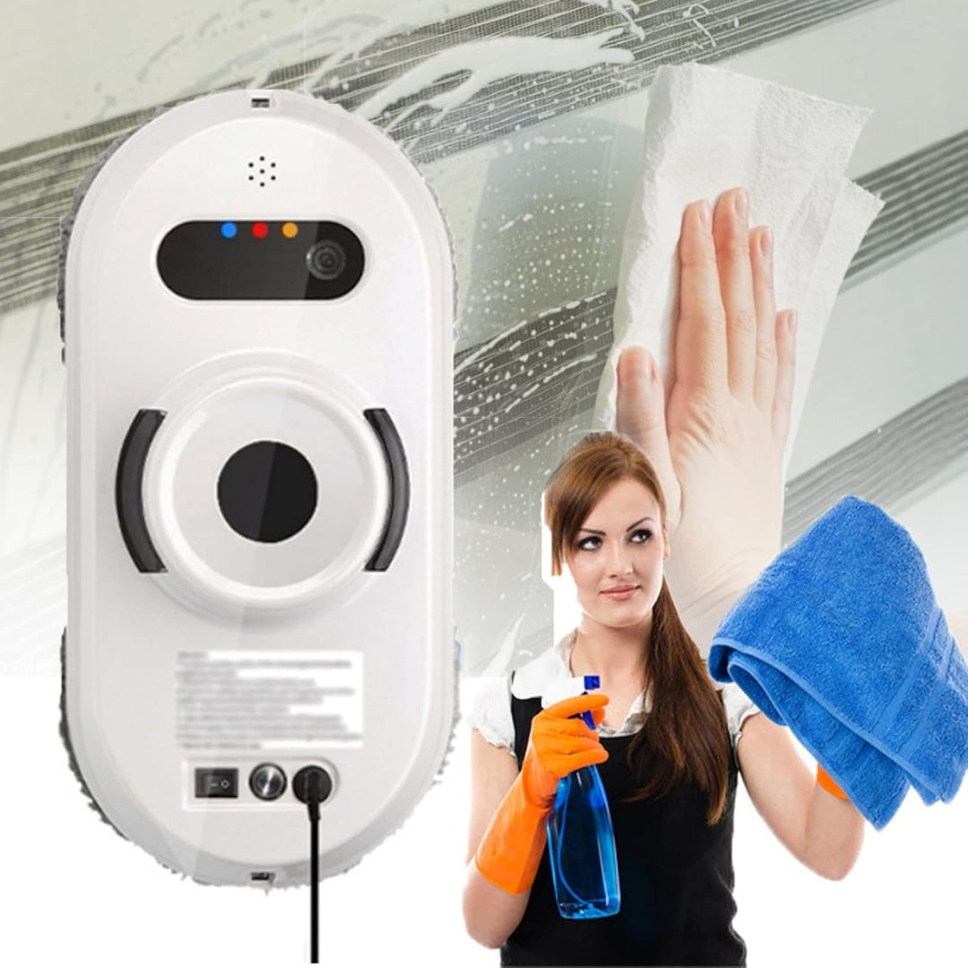 Robot lave vitres avec une utilisation sans fil