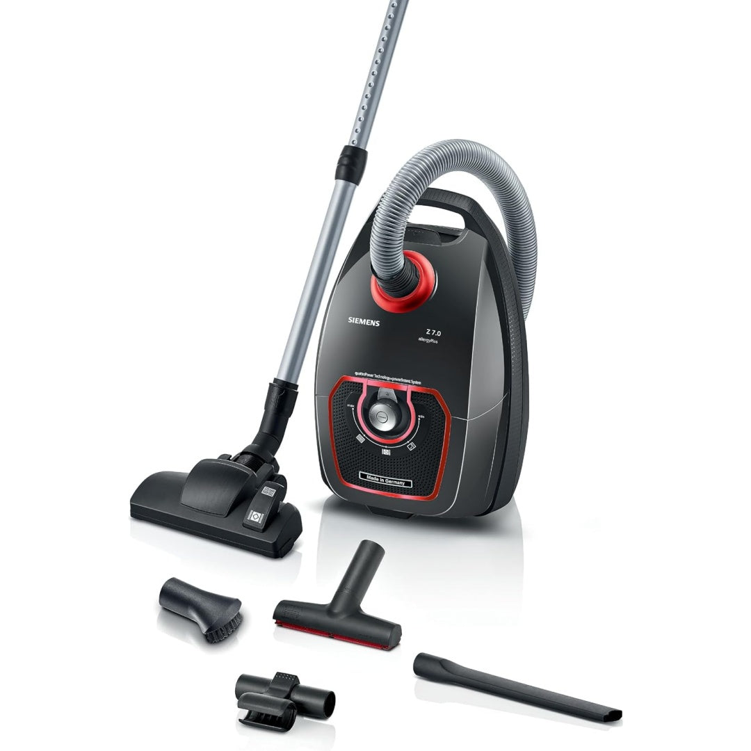 Aspirateur traineau avec des elements lavables, coloris gris