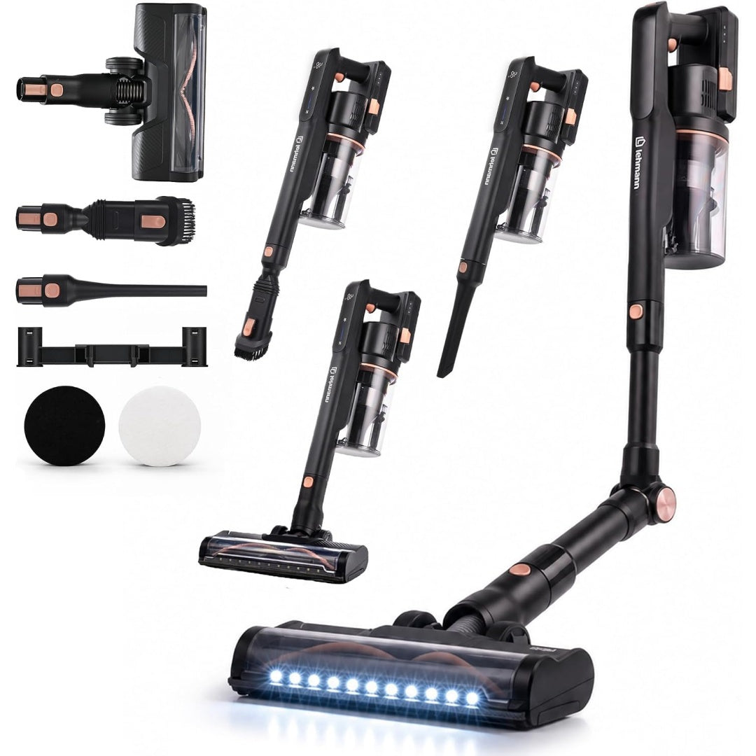 Aspirateur vertical proposant une brosse anti emmelement